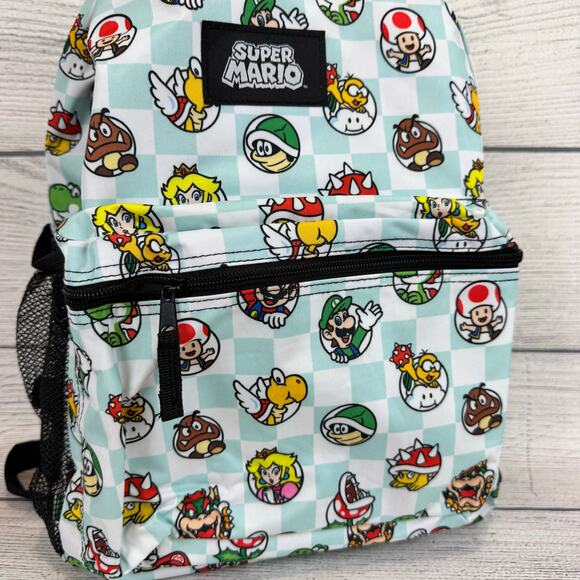 Super Mario Boys Graphic School Backpack & Lunchbox Set - Picture 3 of 12